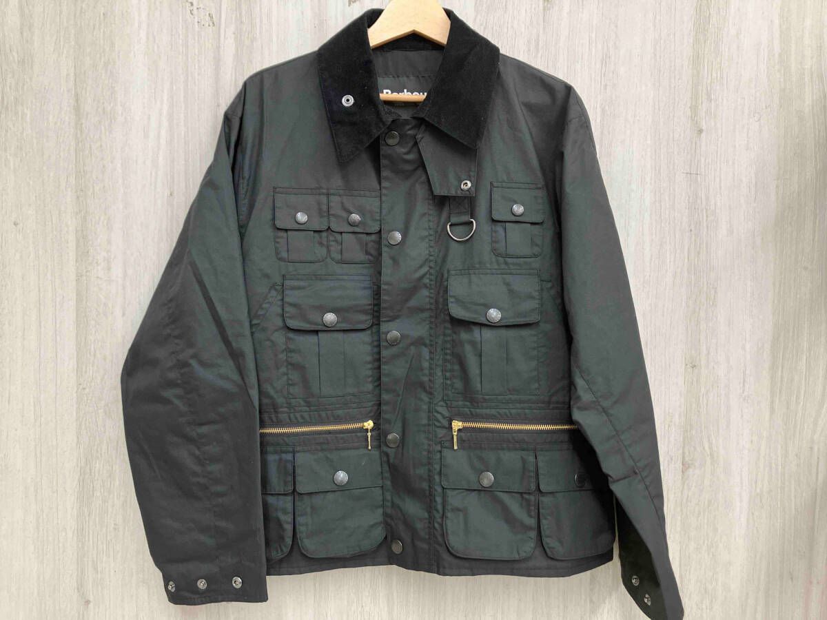 新品未使用 Barbour LAKELAND フィッシャーマンズジャケット 34 ブラック BARBOUR 231MCAG001／LAKELAND／ノンオイル