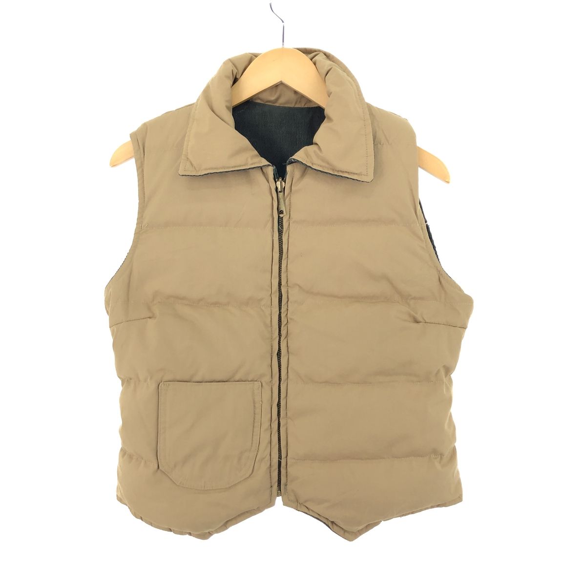 古着 70~80年代 エディーバウアー Eddie Bauer 襟付き リバーシブル 