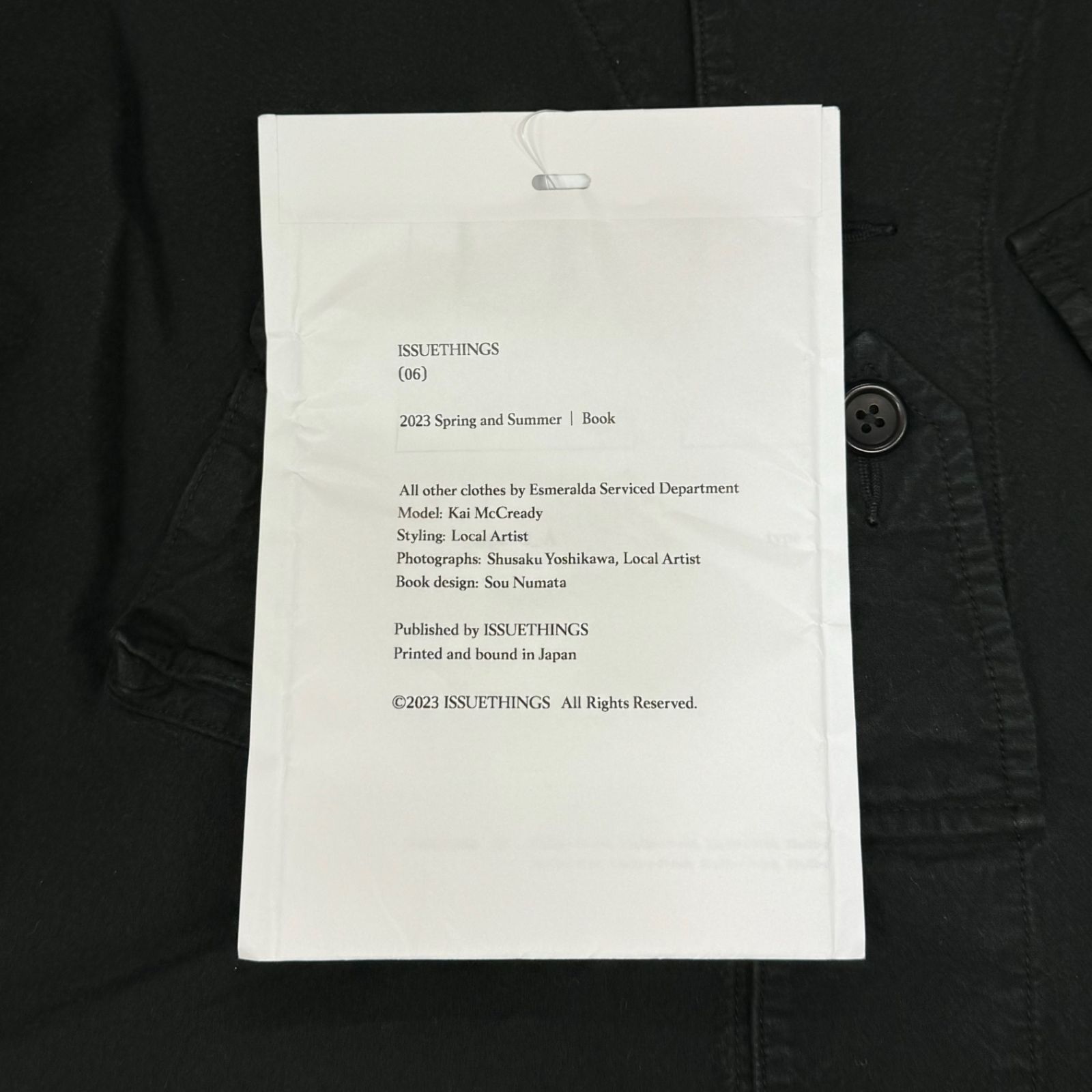 定価75900円 ISSUETHINGS 23SS type2a 定価75900円 ISSUETHINGS 23SS type2a