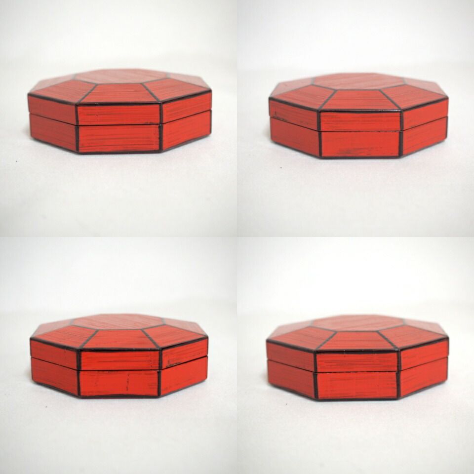八月の特売品】幸春 (小松一徳)作 八角 香合 茶道具【中古 美品