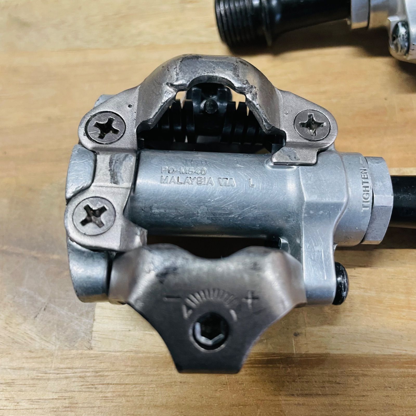 99 【中古】SHIMANO　SPDペダル PD-M540　新品クリート付 Amazon | シマノ(SHIMANO) SPDペダル シルバー EPDM540 | シマノ