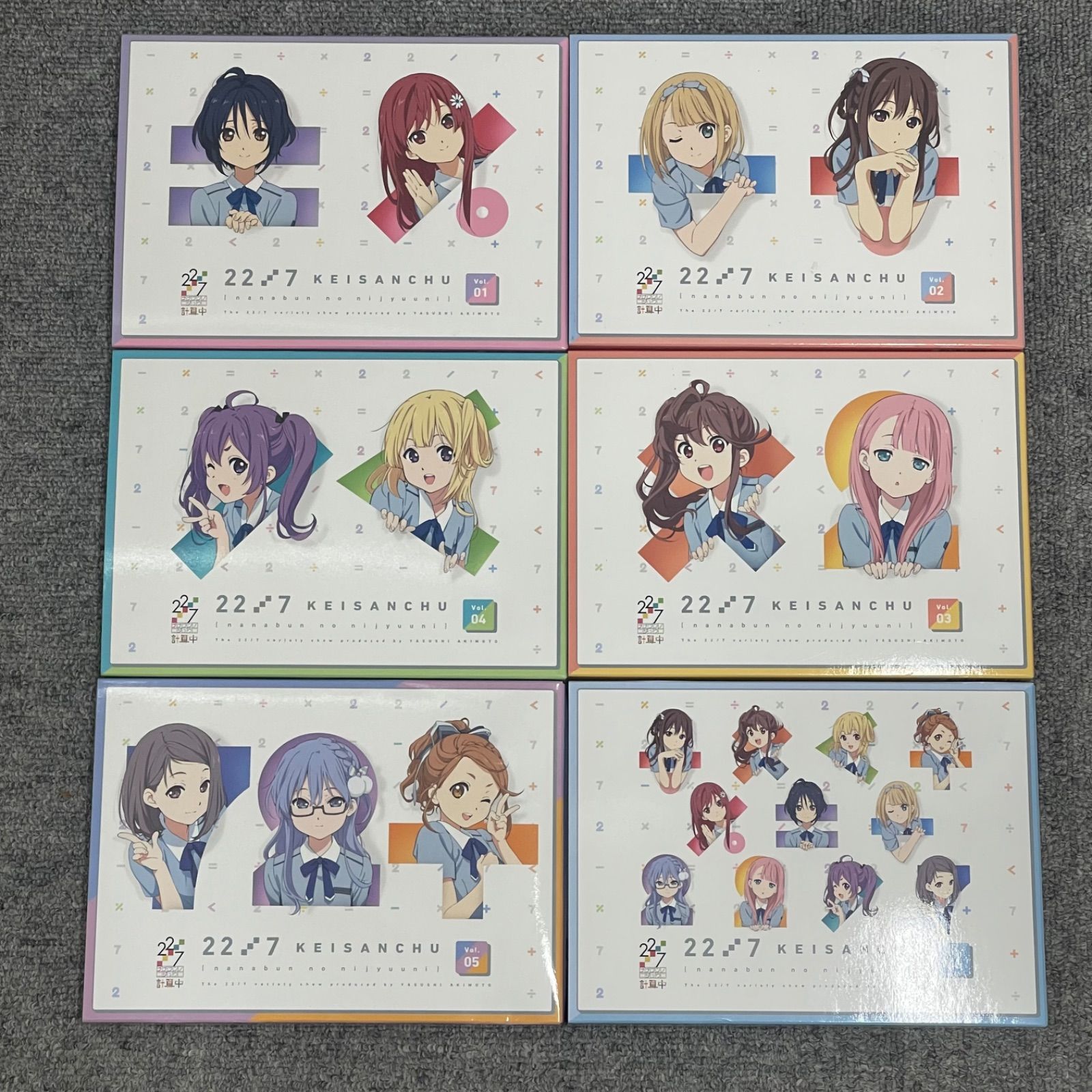 NPA 22|7 ナナブンノニジュウニ 計算中 season 1 1-6 全巻 Blu-ray ブルーレイ シーズン1