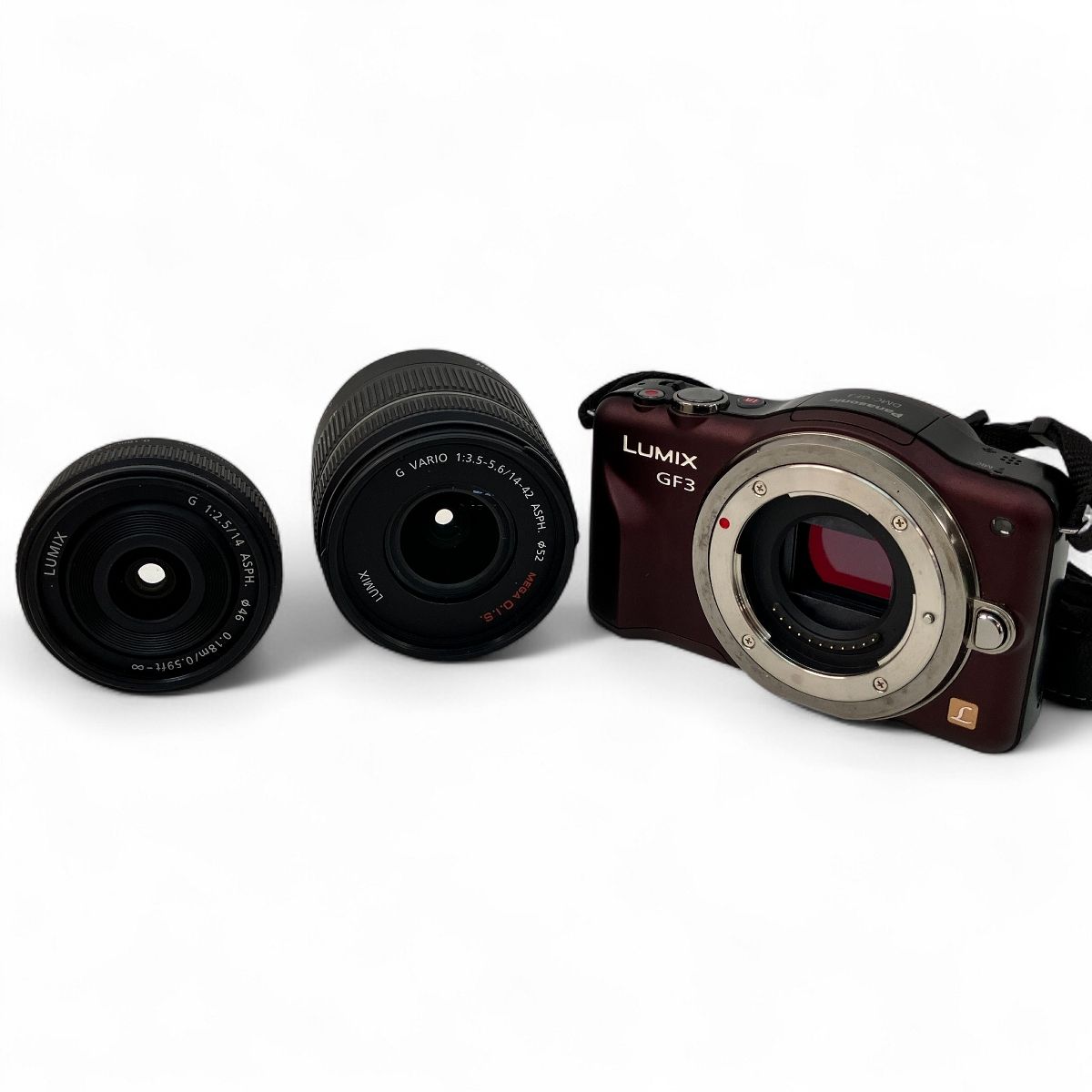 【ジャンク品】Panasonic DMC-GF3 ミラーレス一眼カメラ Panasonic DMC-GF3 LUMIX ミラーレス 一眼カメラ 標準 ズーム 14