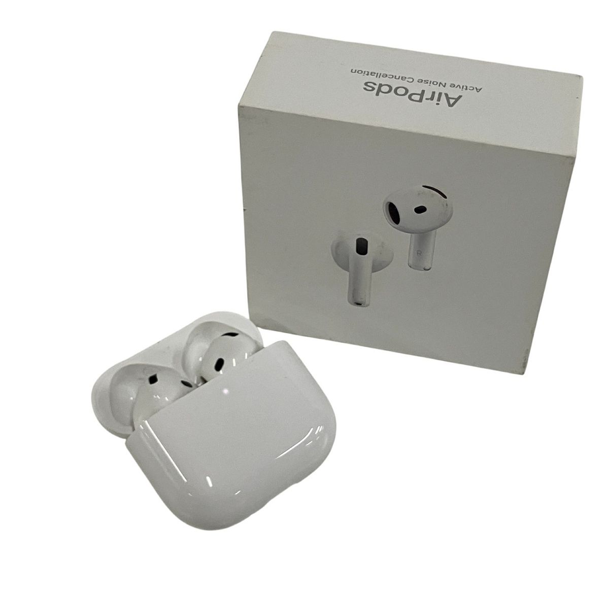 Apple AirPods 4 MXP93J|A Bluetooth イヤホン エアポッズ ノイズキャンセリング 2025年製 B10547981