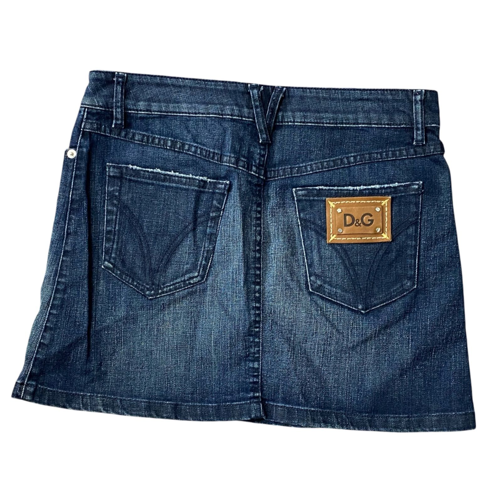 ドルチェ＆ガッバーナ DOLCE & GABBANA スカート ミニ デニム