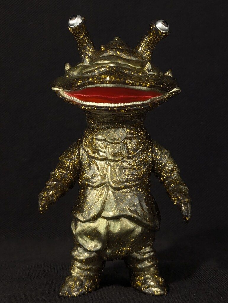 カネゴン クリアブラックゴールドラメ
