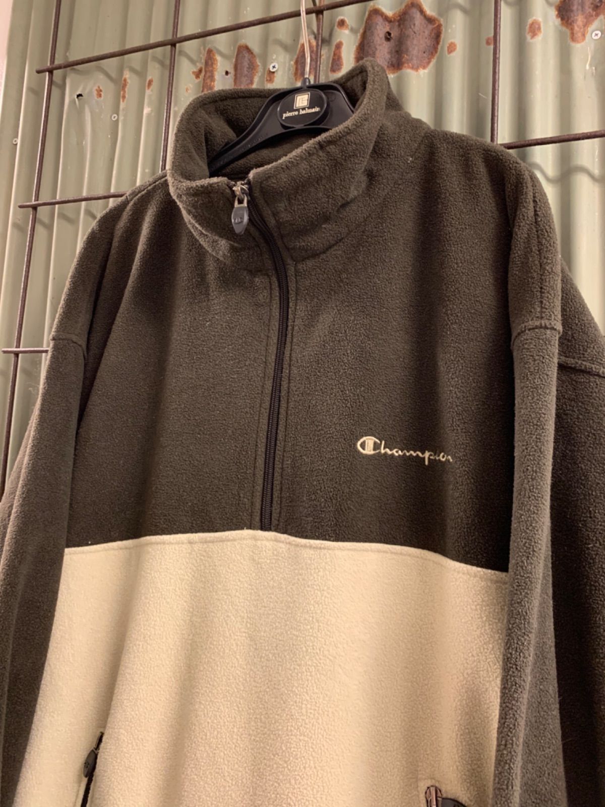 Champion チャンピオン フリースジャケット ハーフジップ フリース