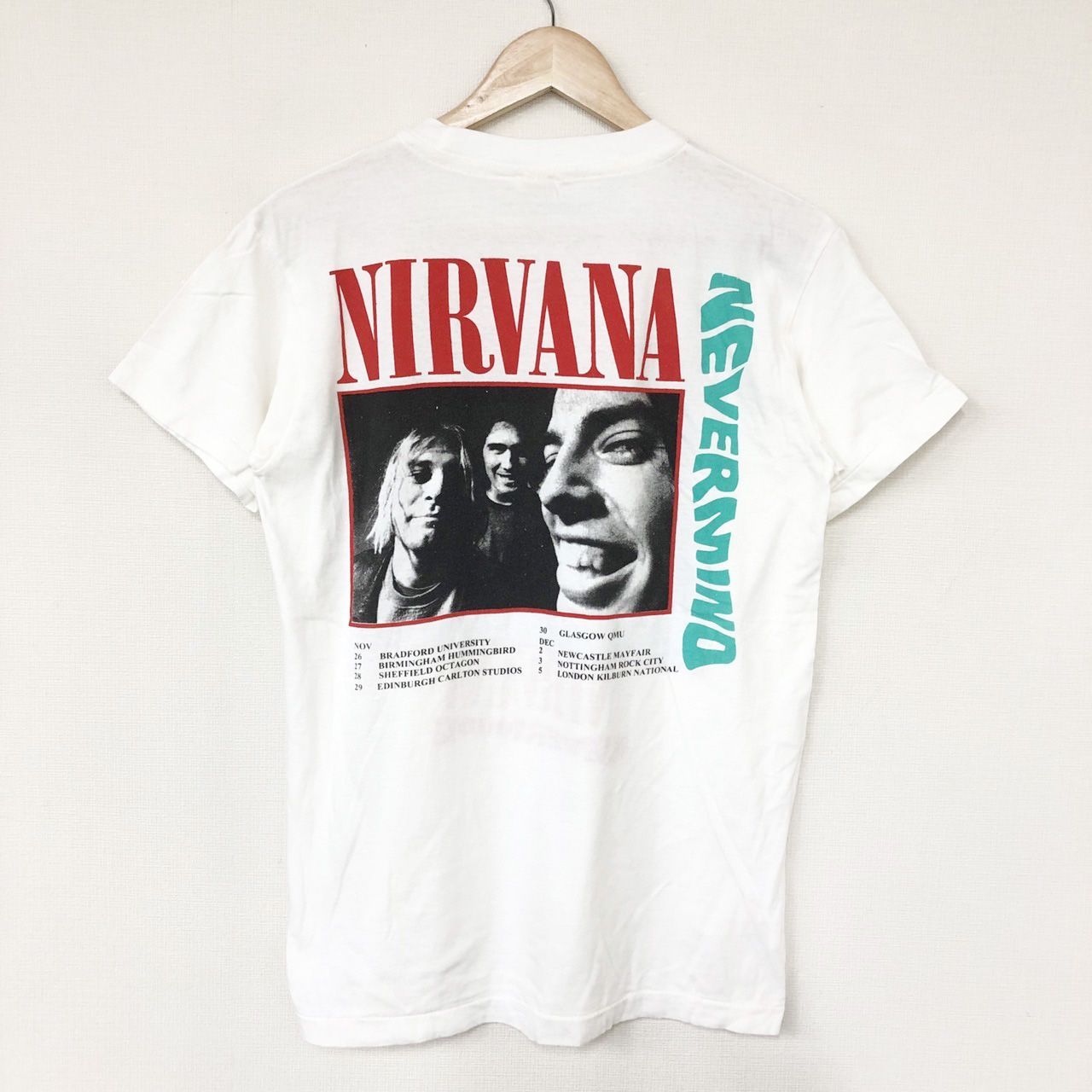 新品 NIRVANA Nevermind Tシャツ 白 M バンドT ロックT - メルカリ