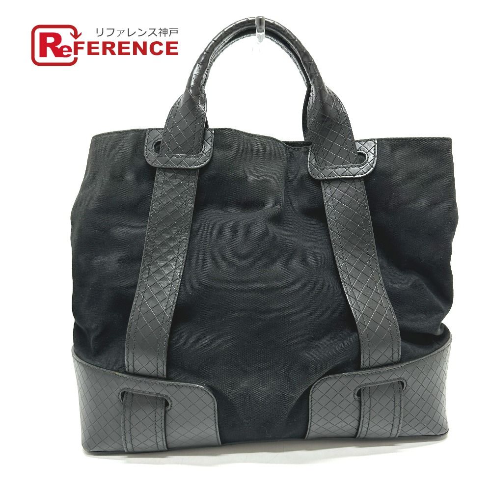 BOTTEGA VENETA ボッテガヴェネタ トートバッグ イントレチャート レザー ブラック
