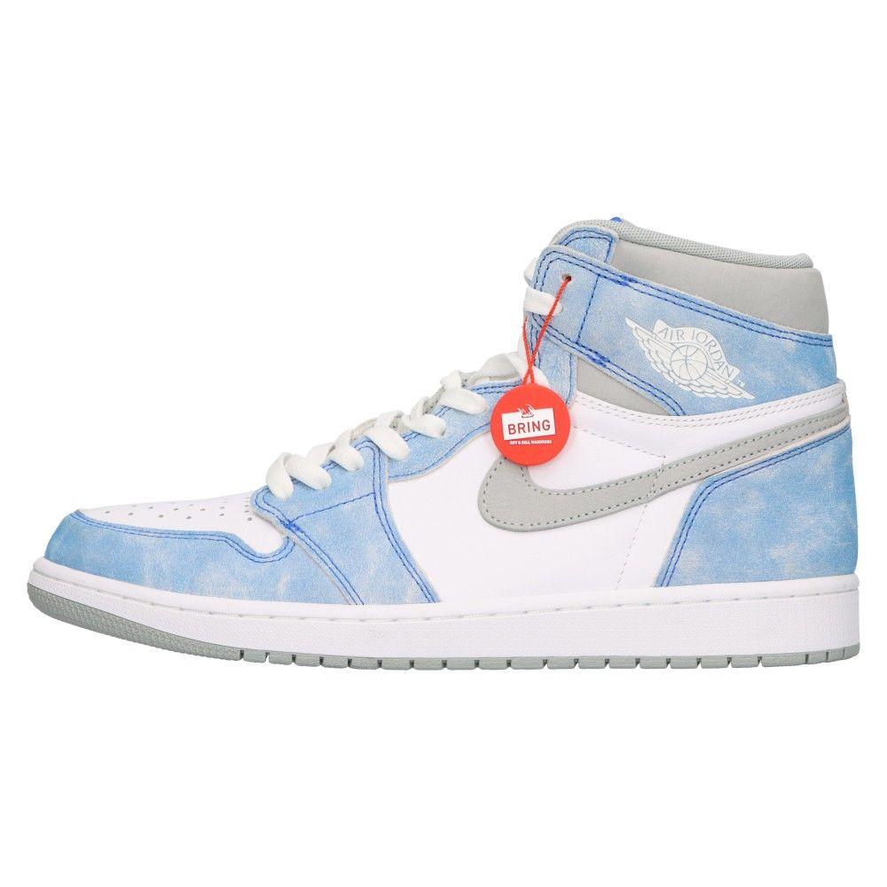 NIKE (ナイキ) AIR JORDAN 1 RETRO HIGH OG HYPER ROYAL エアジョーダン1 ハイパーロイヤル ハイカットスニーカー ホワイト/ブルー US12/30cm 555088-402