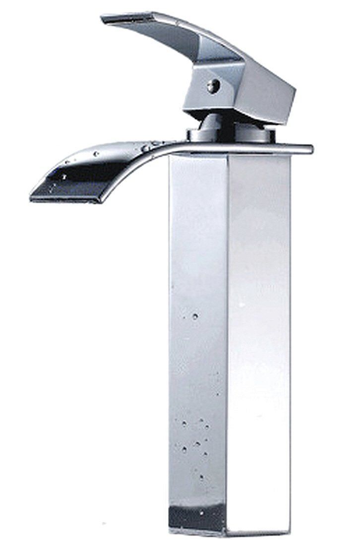 Life System ライフシステム 洗面用 滝水流 シングルレバー 混合水栓 手洗いボウル用 立水栓 ロング水栓 洗面台 手洗い鉢 トール水栓 蛇口 SK10