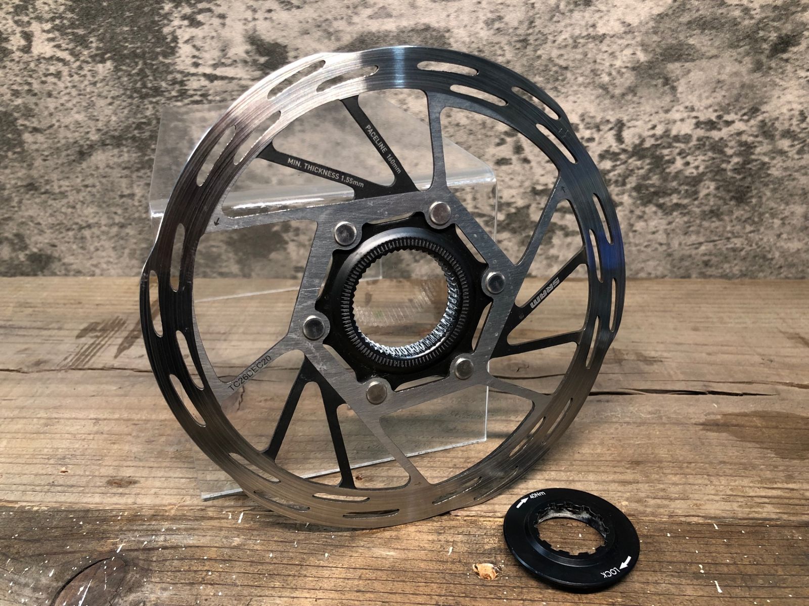 IN699 スラム SRAM PACELINE ディスクブレーキローター Φ160 1.8mm