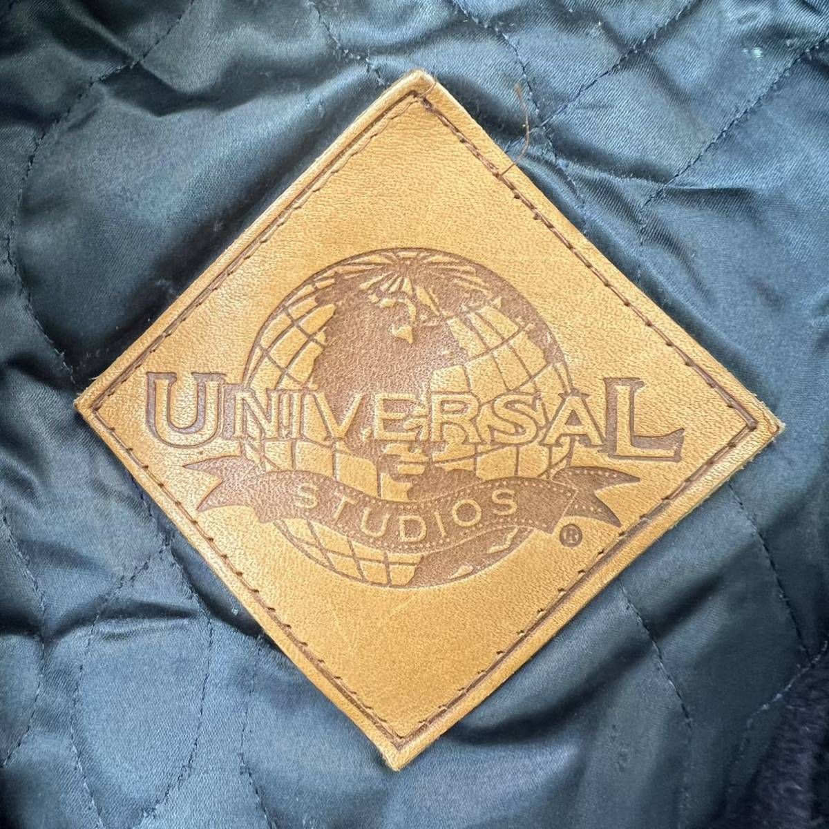 UNIVERSAL PICTURES ☆ 希少◎ 袖 スエード スタジャン オレンジ  