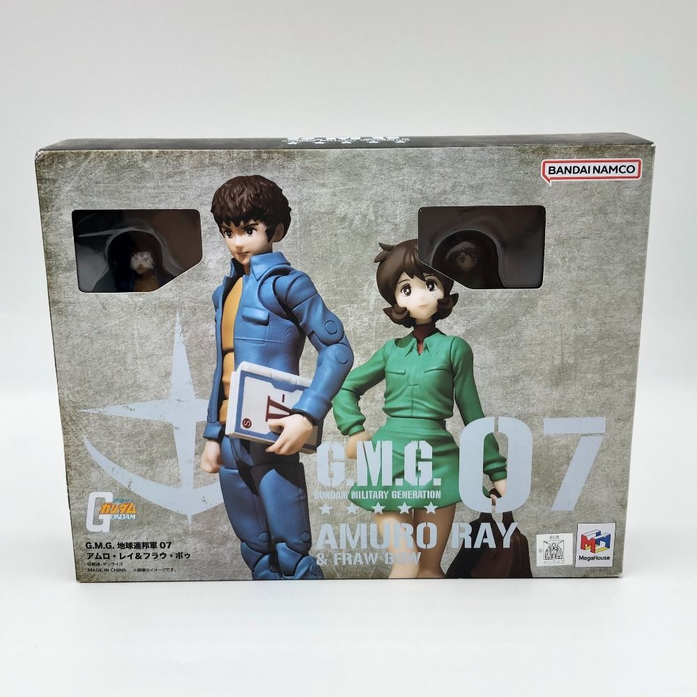 アムロ・レイ＆フラウ・ボゥ｜G.M.G. 地球連邦軍 07｜フィギュア Amazon | G.M.G. 機動戦士ガンダム 地球連邦軍 07 アムロ・レイ
