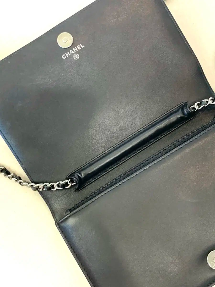 ☀ Chanel シャネル パテントレザー ミニ クロスバッグ 13 ブンダエ