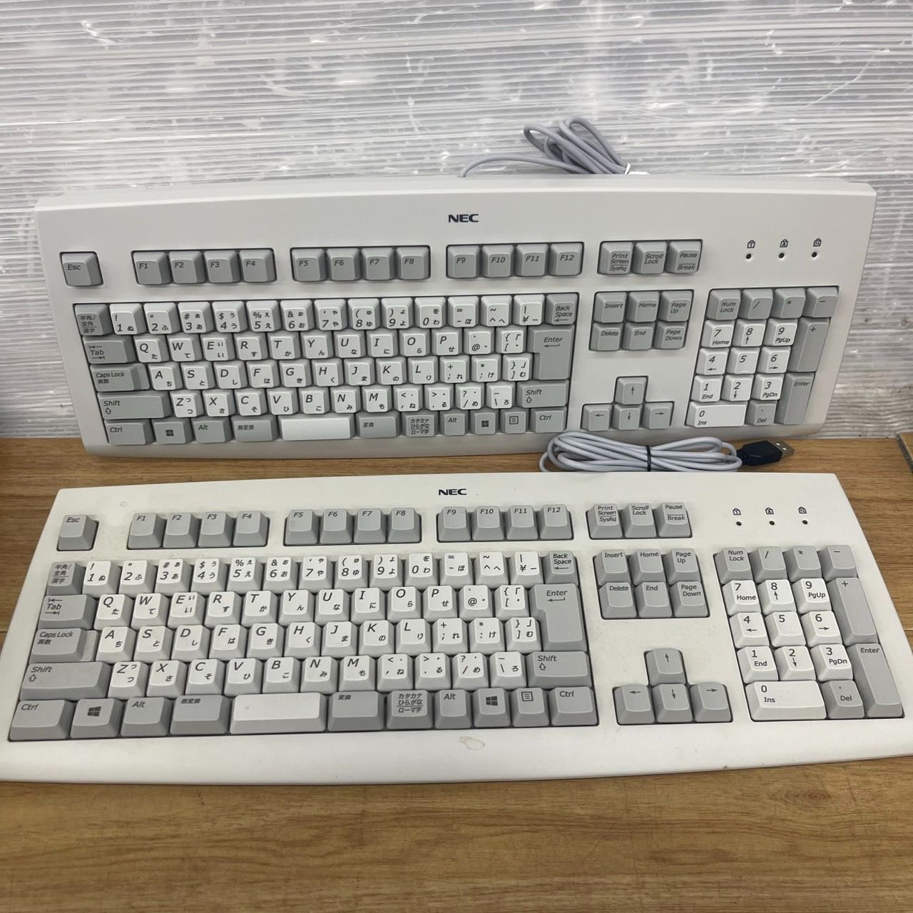S90483  NEC キーボードKU-1778 パソコン機器 2個セット