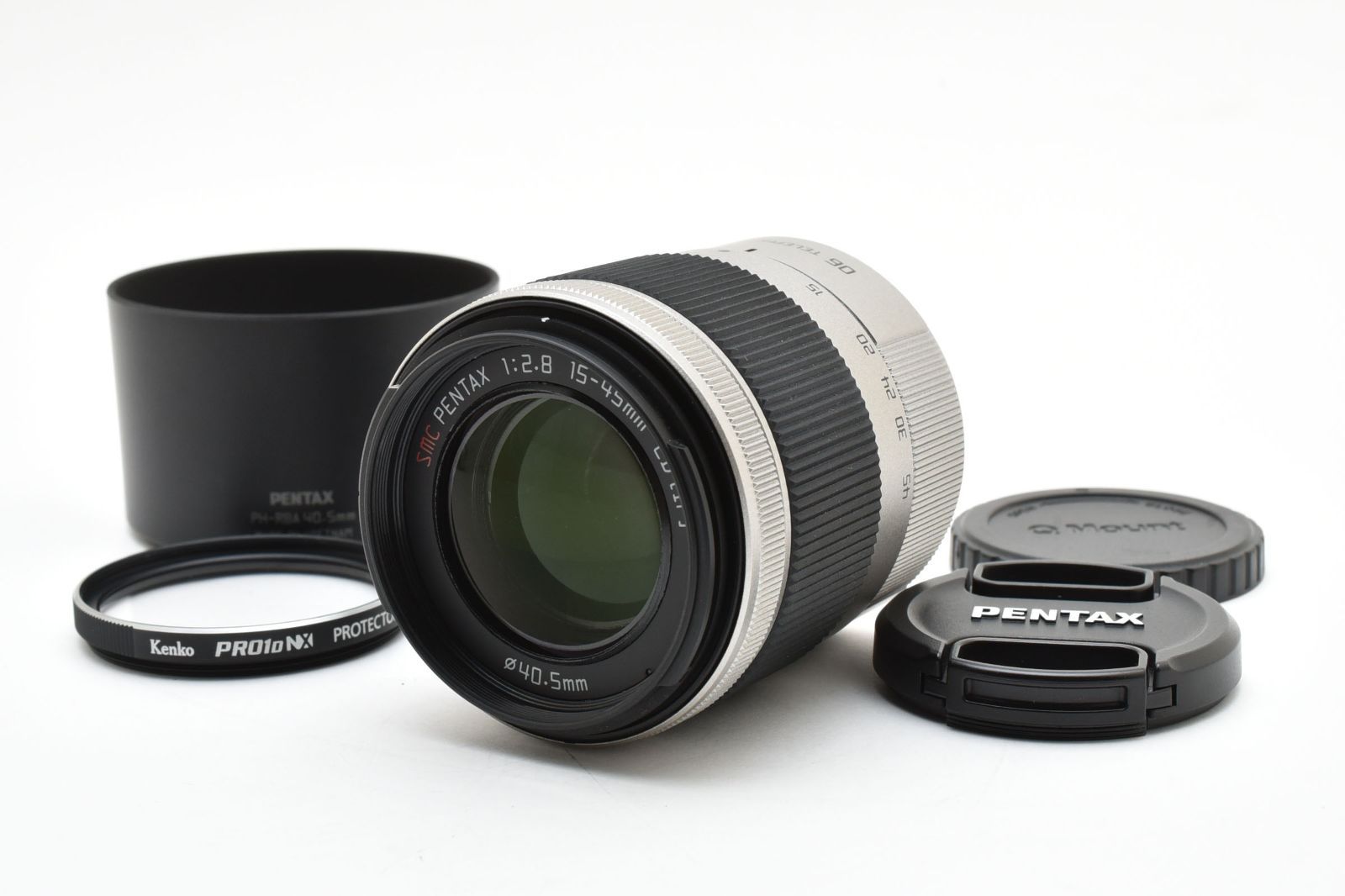 PENTAX ペンタックス 06 TELEPHOTO ZOOM SMC PEANTAX 15-45mm 1 2.8 ED IF Qマウント ズームレンズ