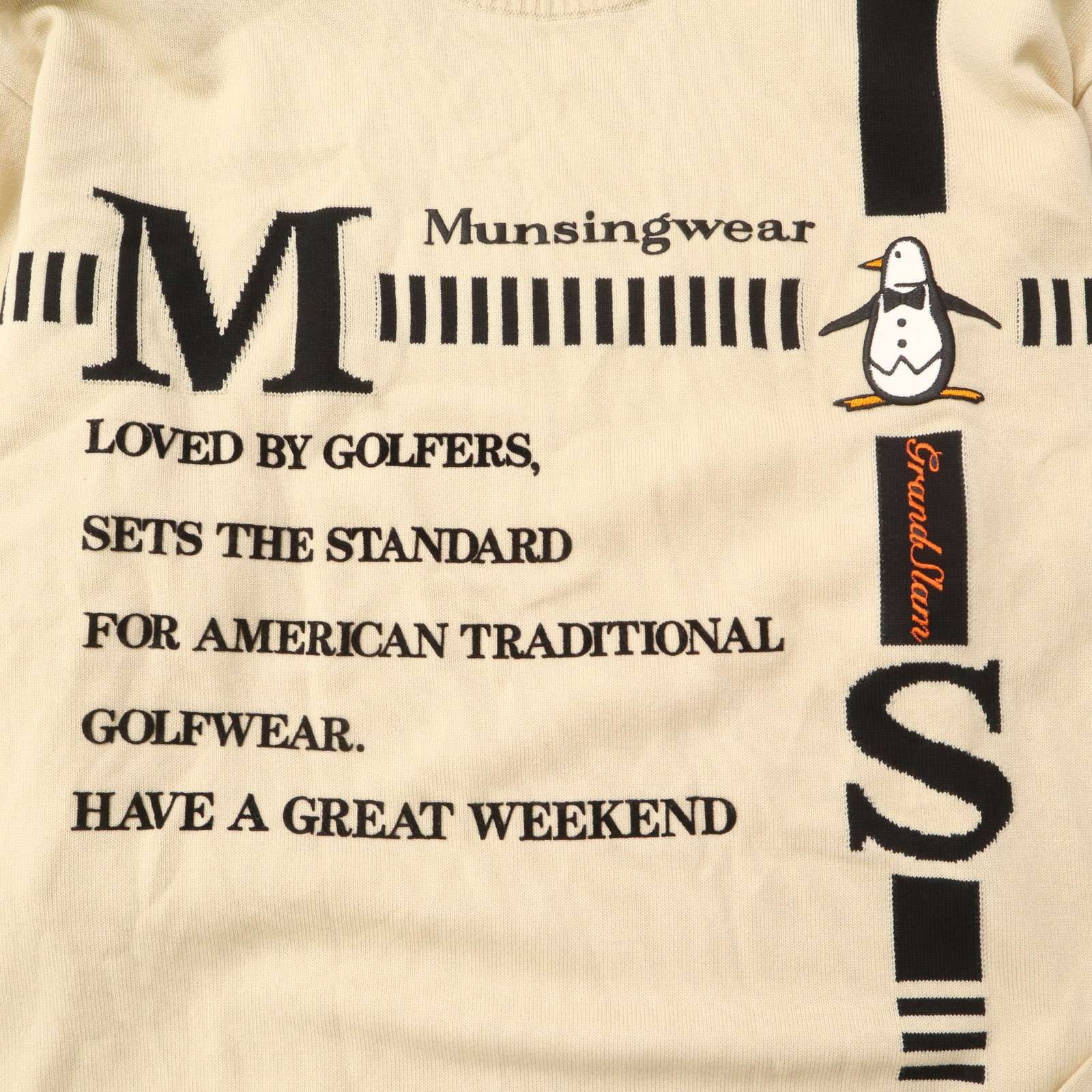 Munsingwear マンシングウェア ゴルフ 秋冬 ロゴ☆ クルーネック