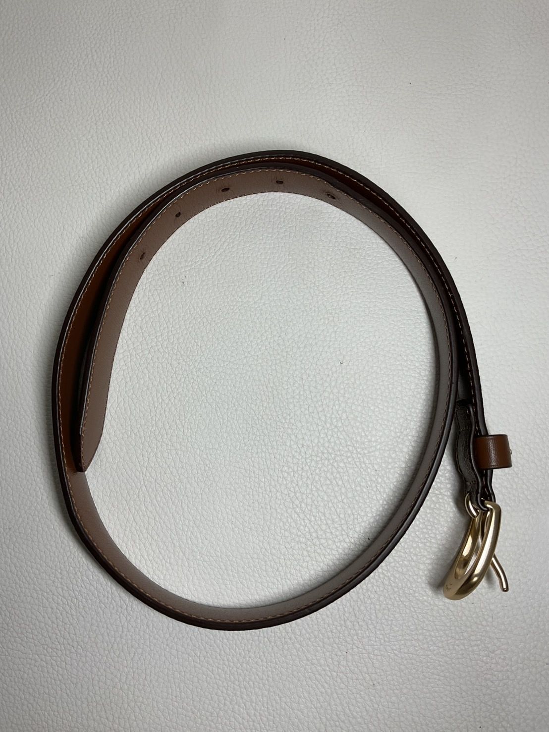 中古美品正規品 COACH ブラウンモノグラムベルト - メルカリ 