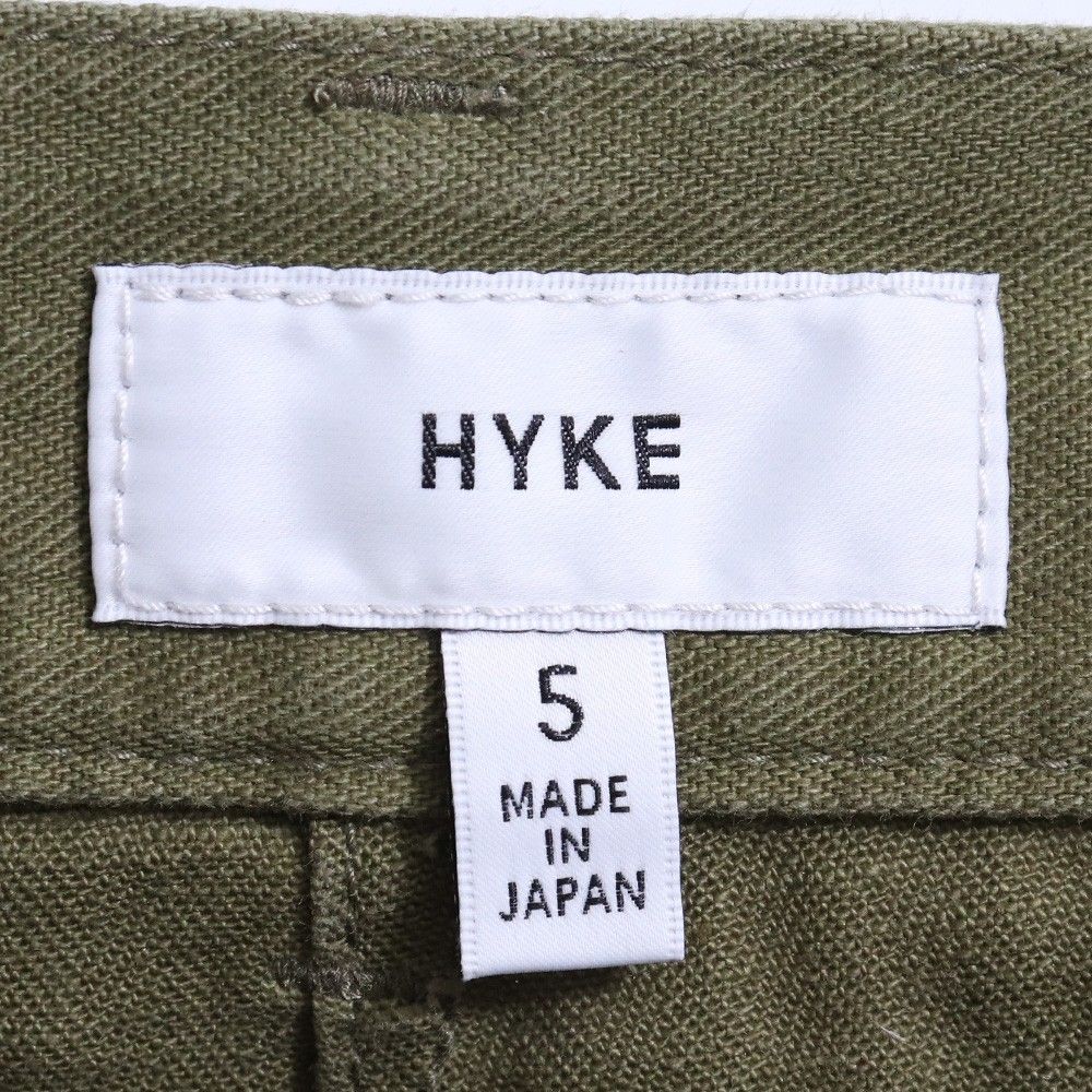 HYKE ベイカーパンツ サイズ5(XL) HYKE（ハイク）の「＜HYKE (ハイク) ＞ ベイカーパンツ