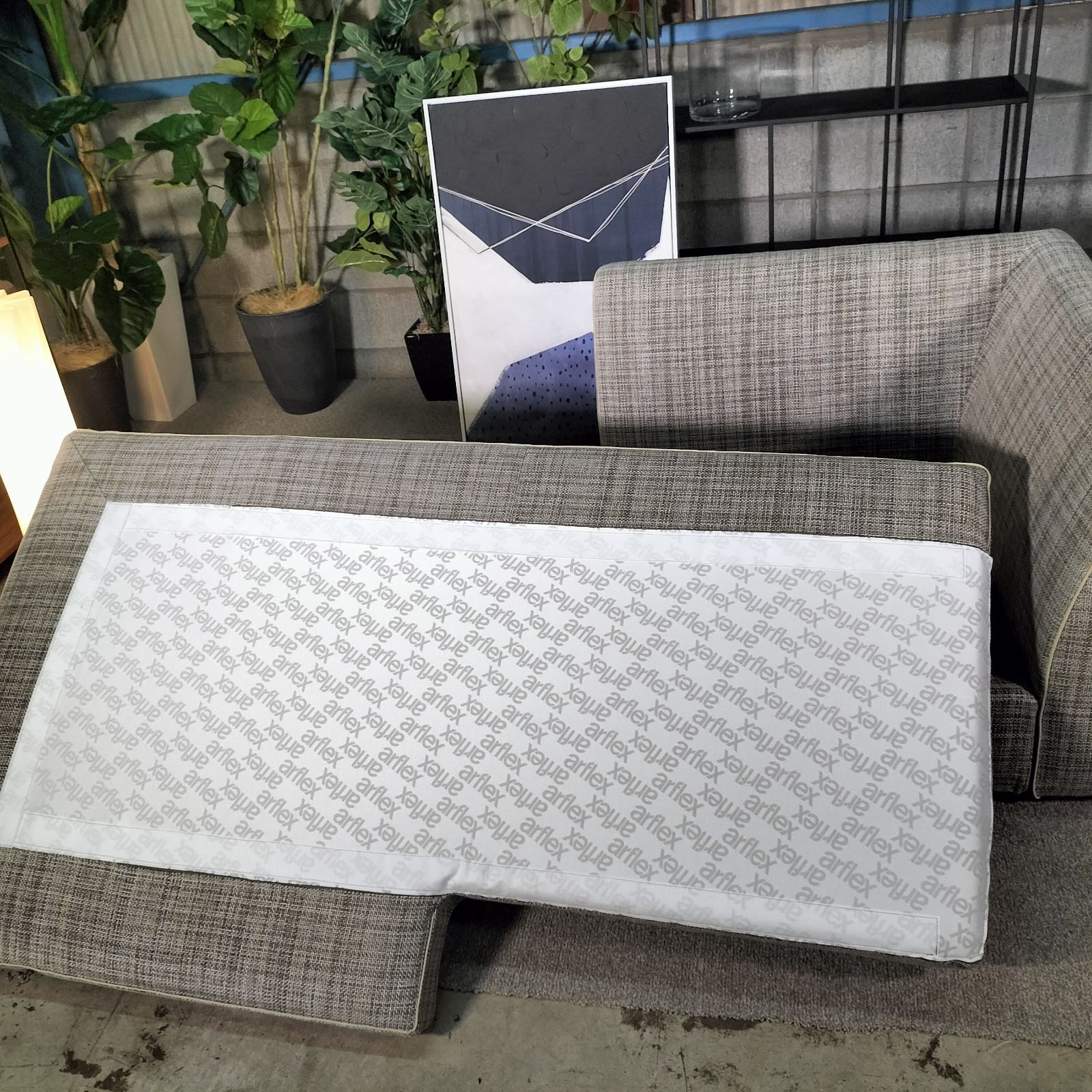 arflex SONA リラックスタイプ左アームソファ 展示品【2075】 arflex SONA リラックスタイプ左アームソファ 展示品【2075