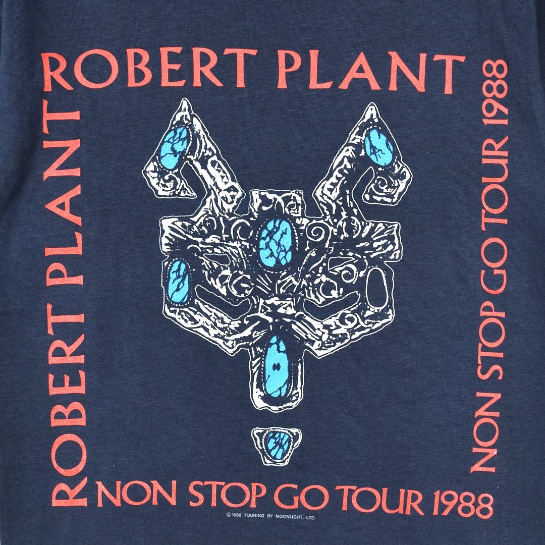 80s USA製 レッドツェッペリン プリント タイダイ Tシャツ L バンド