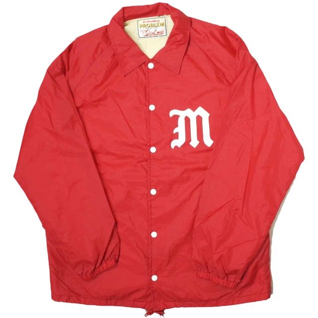 新品 SAINT MICHAEL セントマイケル 23SS 日本製 COACH JACKET ナイロンコーチジャケット SM-S23-0000-067  L RED SAINT Mxxxxxx PROBLEM アウター g14043 - メルカリ