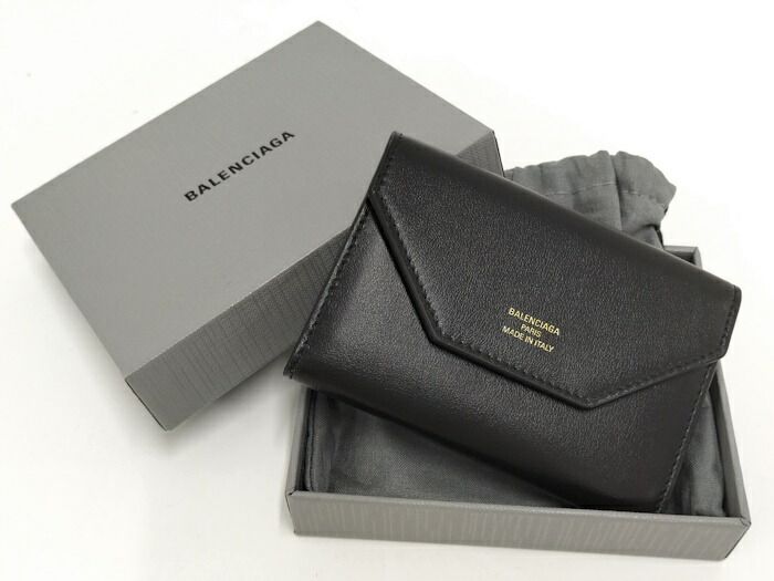 BALENCIAGA 6連キーケース レザー ブラック 736731 バレンシアガ