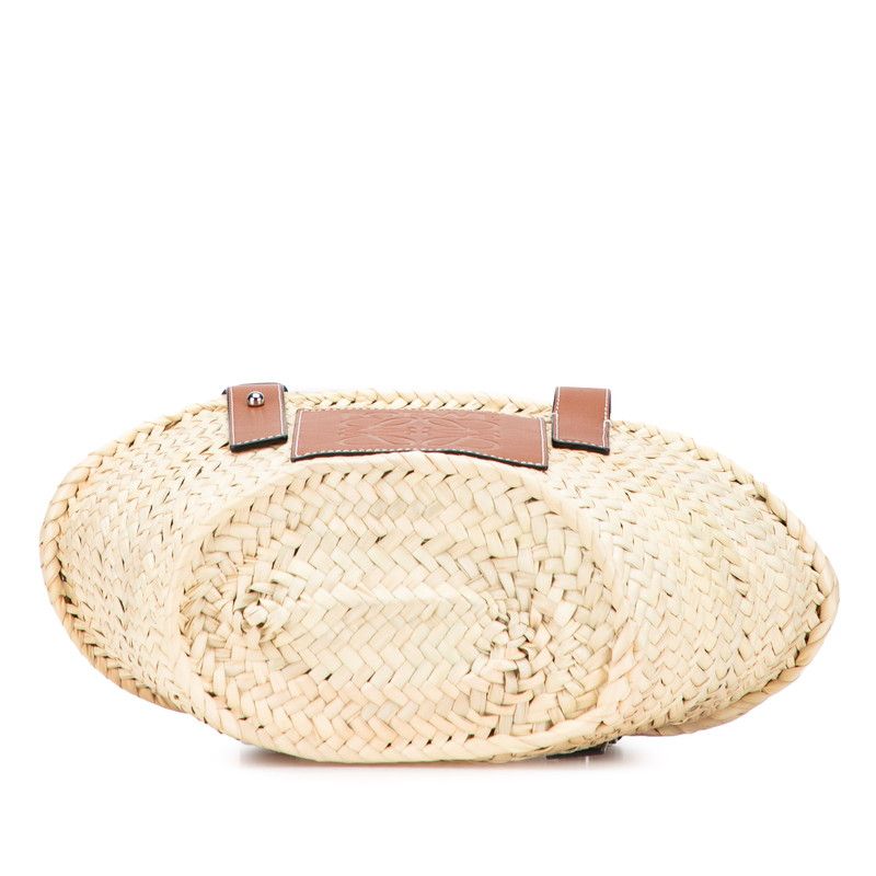 LOEWE かごバッグ ベージュ/ブラウン ロエベ バスケットバッグ スモール ハンドバッグ かごバッグ