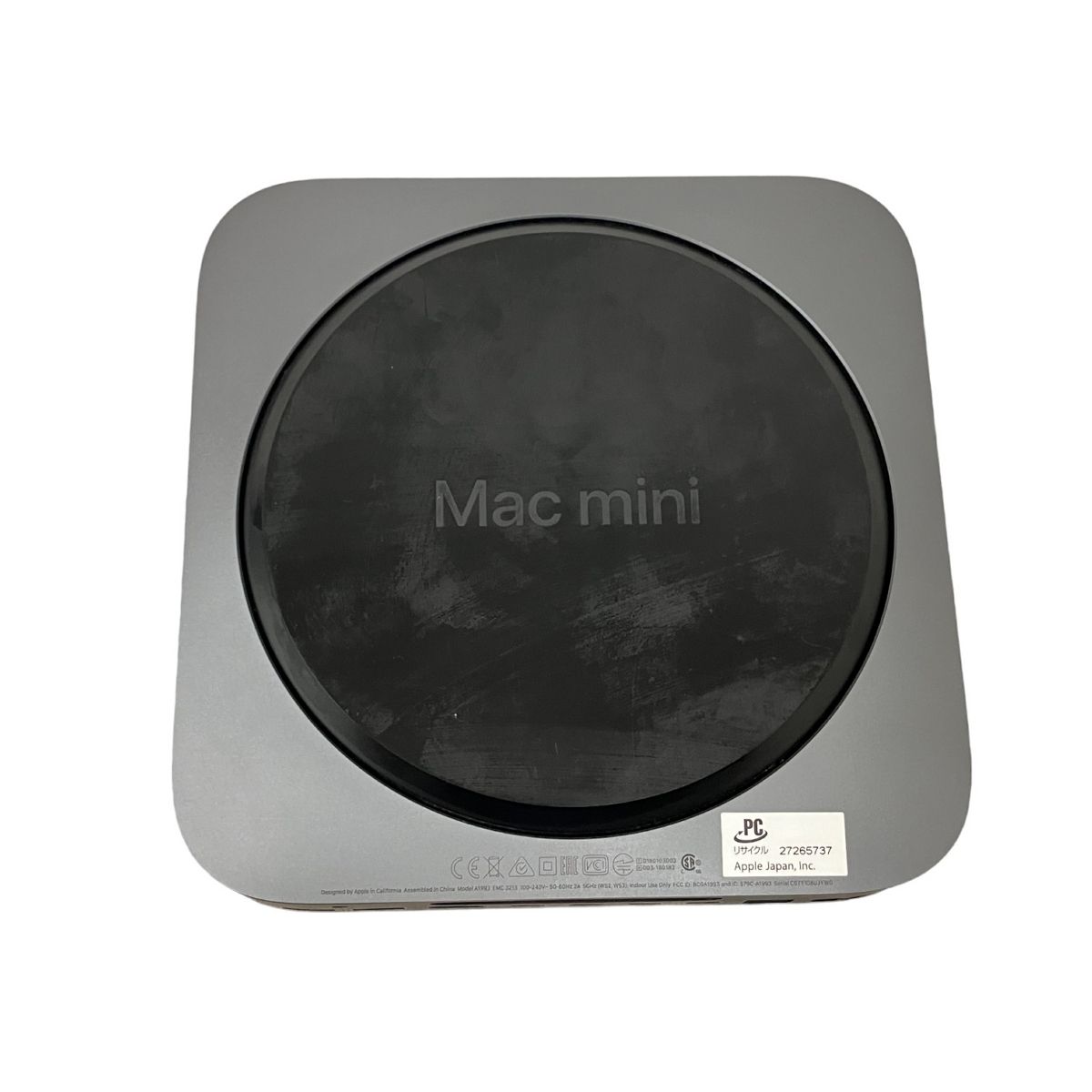 Apple Mac mini デスクトップ パソコン Late 2018 i5 8500B 16GB SSD 256GB Ventura 中古 M9162845