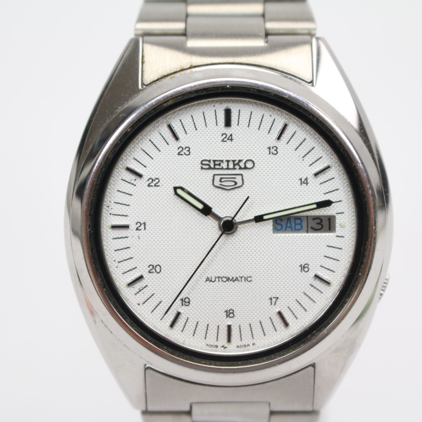 583)セイコー 5 SEIKO 5 自動巻き 7009-3040 AUTOMATIC 腕時計