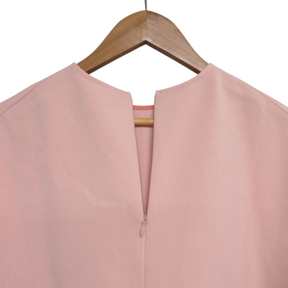 美品 23SS YORI ヨリ ダブル クロスtee ブラウス 長袖 カットソー F  