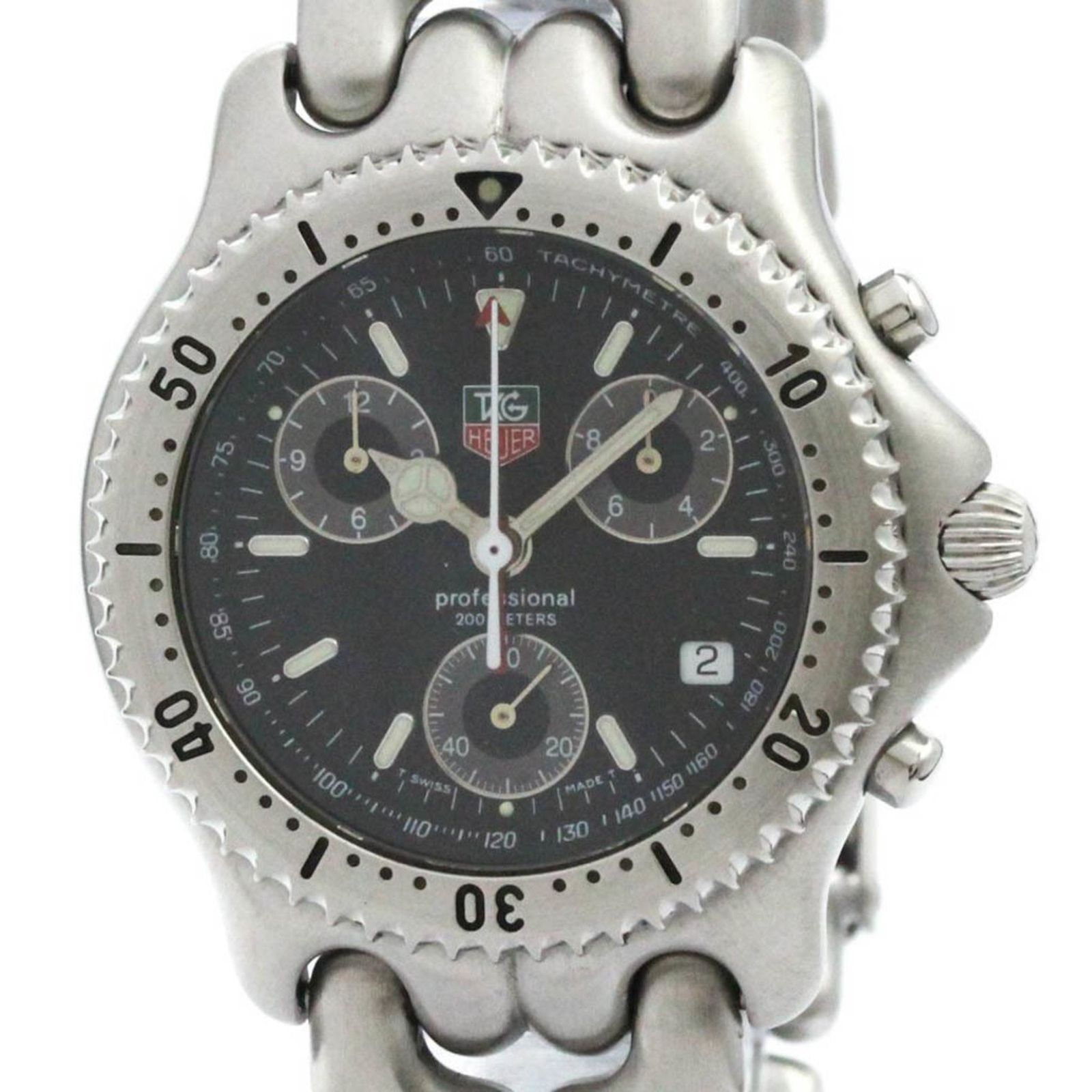 TAG HEUER タグホイヤー クロノグラフ クォーツ セル CG1120-0 クロノ