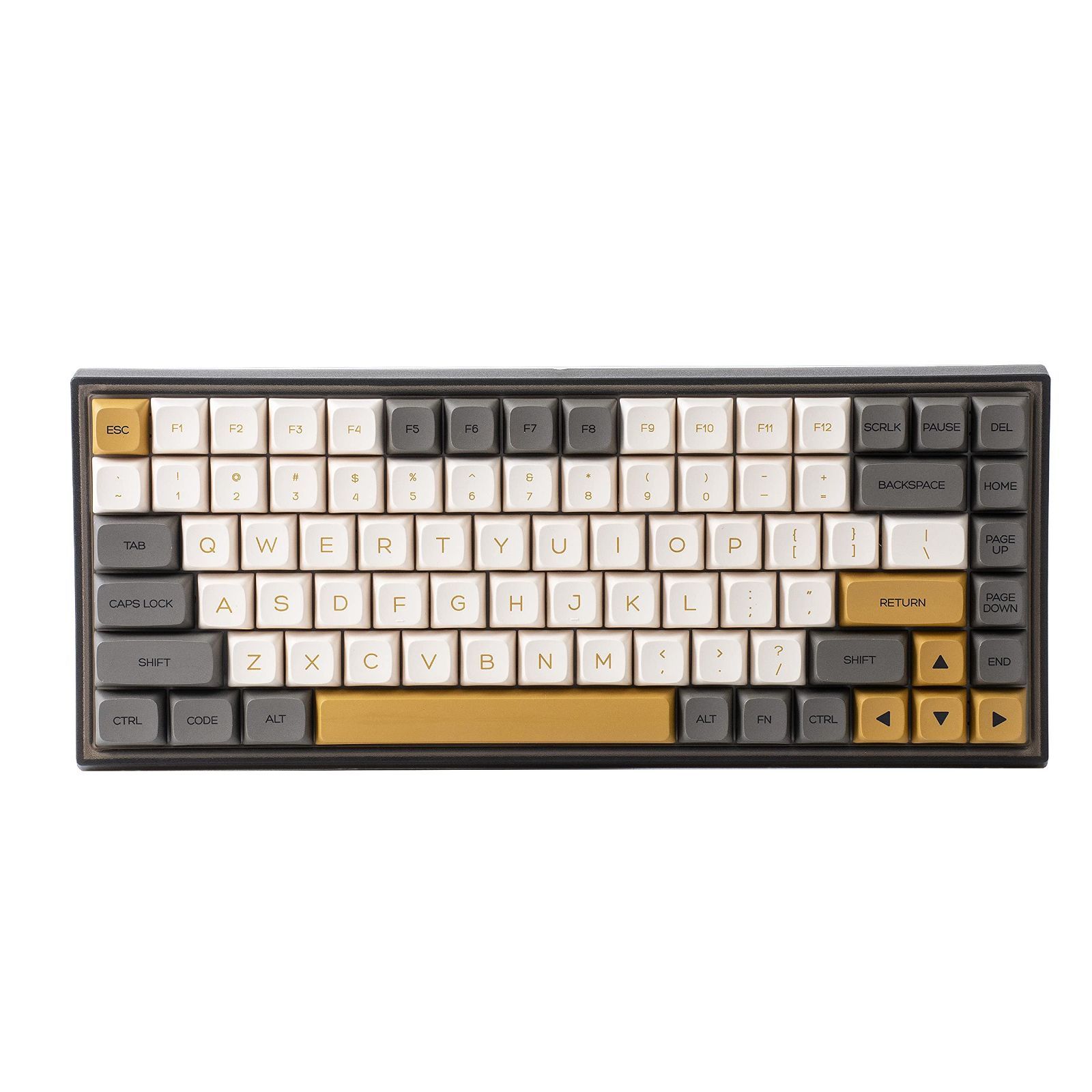 【新着商品】、シマー） RGBバックライト（Gateron黒軸 Mac/Win/ゲーマー用 半透明のABSケース 84キーゲーミングキーボード ホットスワップ可能なメカニカルキーボード Pro KC84 YUNZII