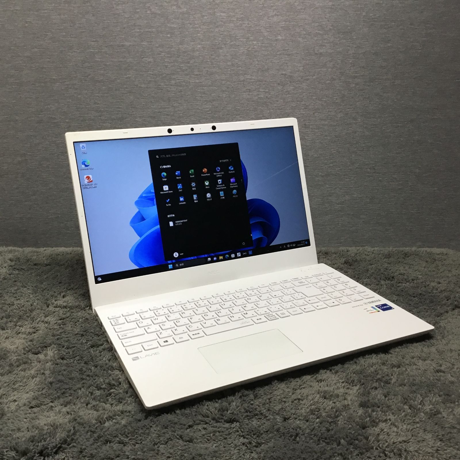 1ヶ月保証 NEC LAVIE N1576 B Core i7 1165G7 メモリ8GB SSD 1024GB Windows11 ノートパソコン 1000026874547