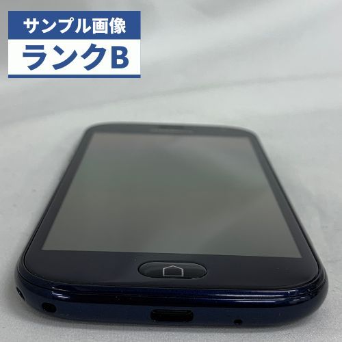 ☆【良品】docomo らくらくスマートフォン F-42A ネイビー - あつまれ