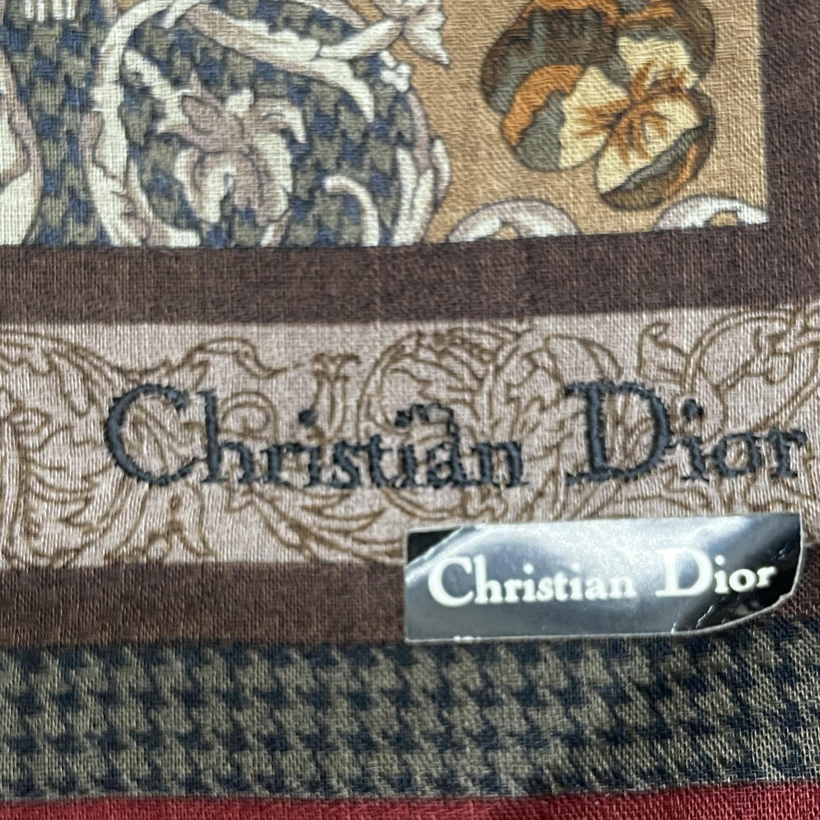 Christian Dior クリスチャンディオール ハンカチ メンズ