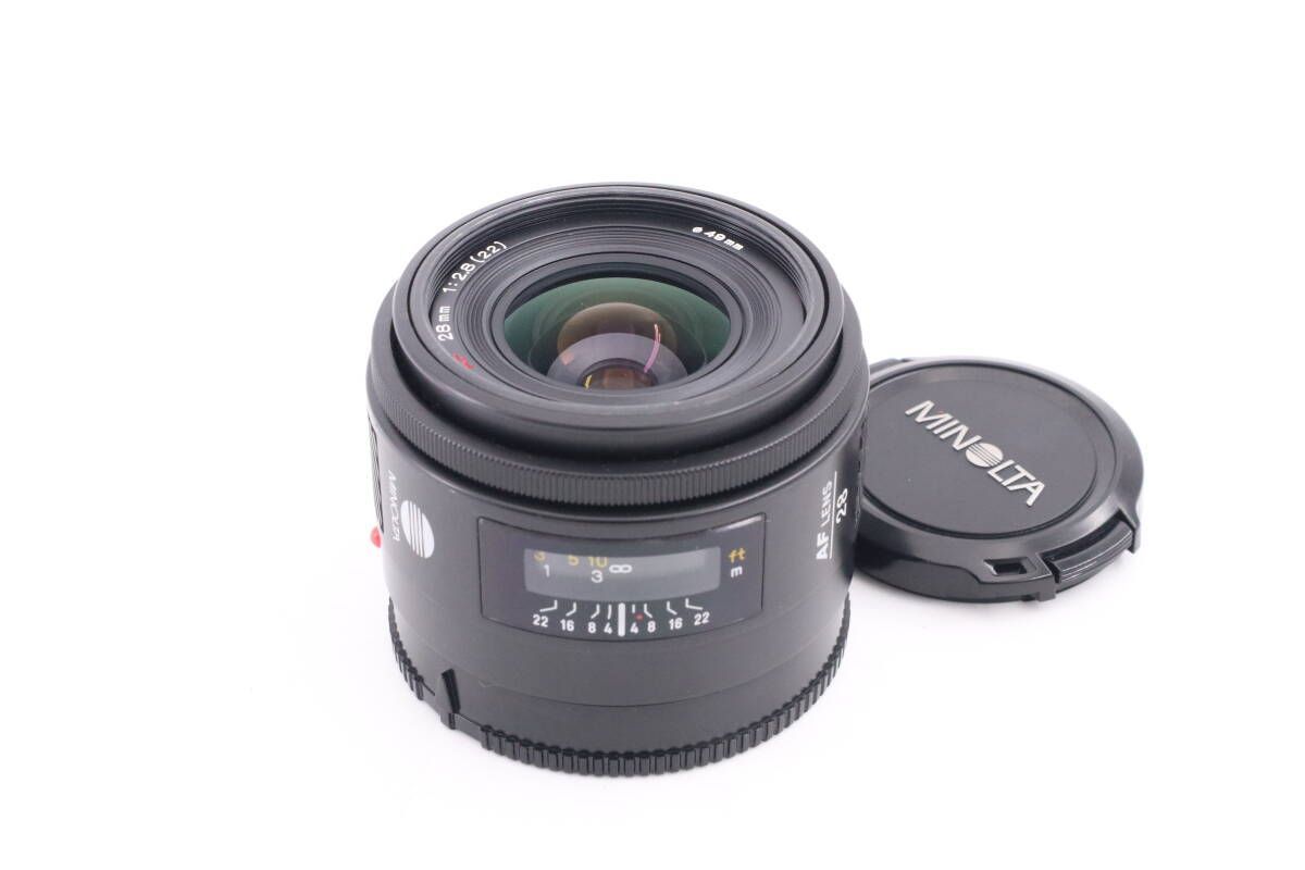 MINOLTA ミノルタ AF 28mm f2.8：2209221 Minolta AF 28mm F2.8 A-mount lens info