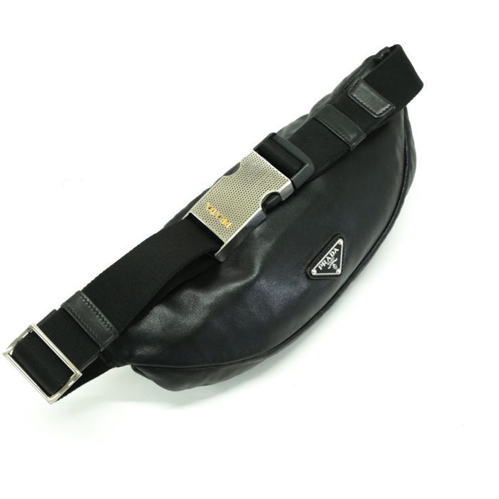 プラダ PRADA ボディバッグ ナッパ—レザー 三角ロゴ ショルダー プラダ PRADA ボディバッグ ナッパ—レザー 三角ロゴ ショルダー