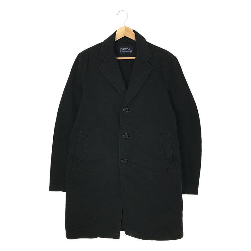 VETRA / ベトラ | コットン モールスキン チェスターコート | 40