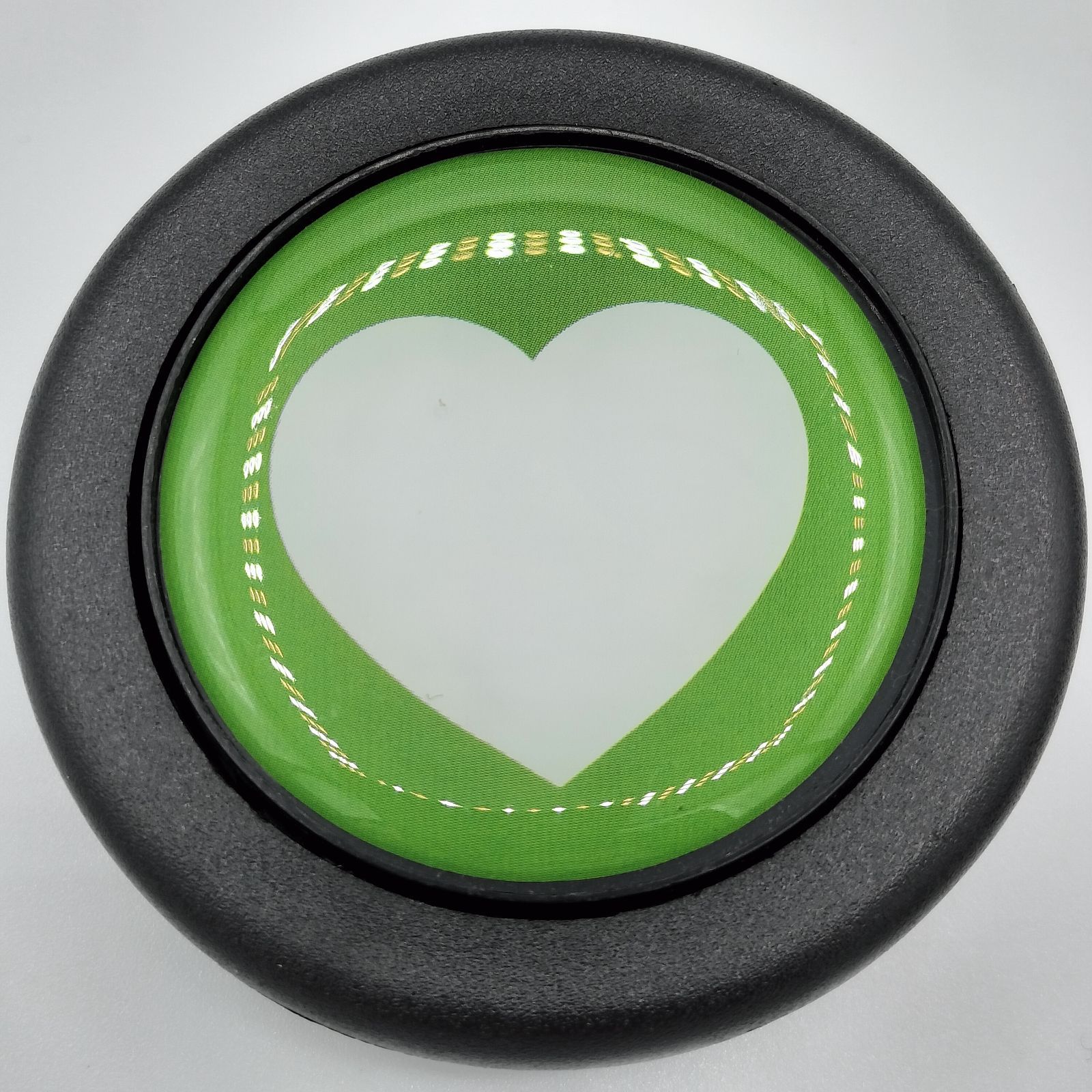 全6色】ハート ホーンボタン かわいい 社外ステアリングへ