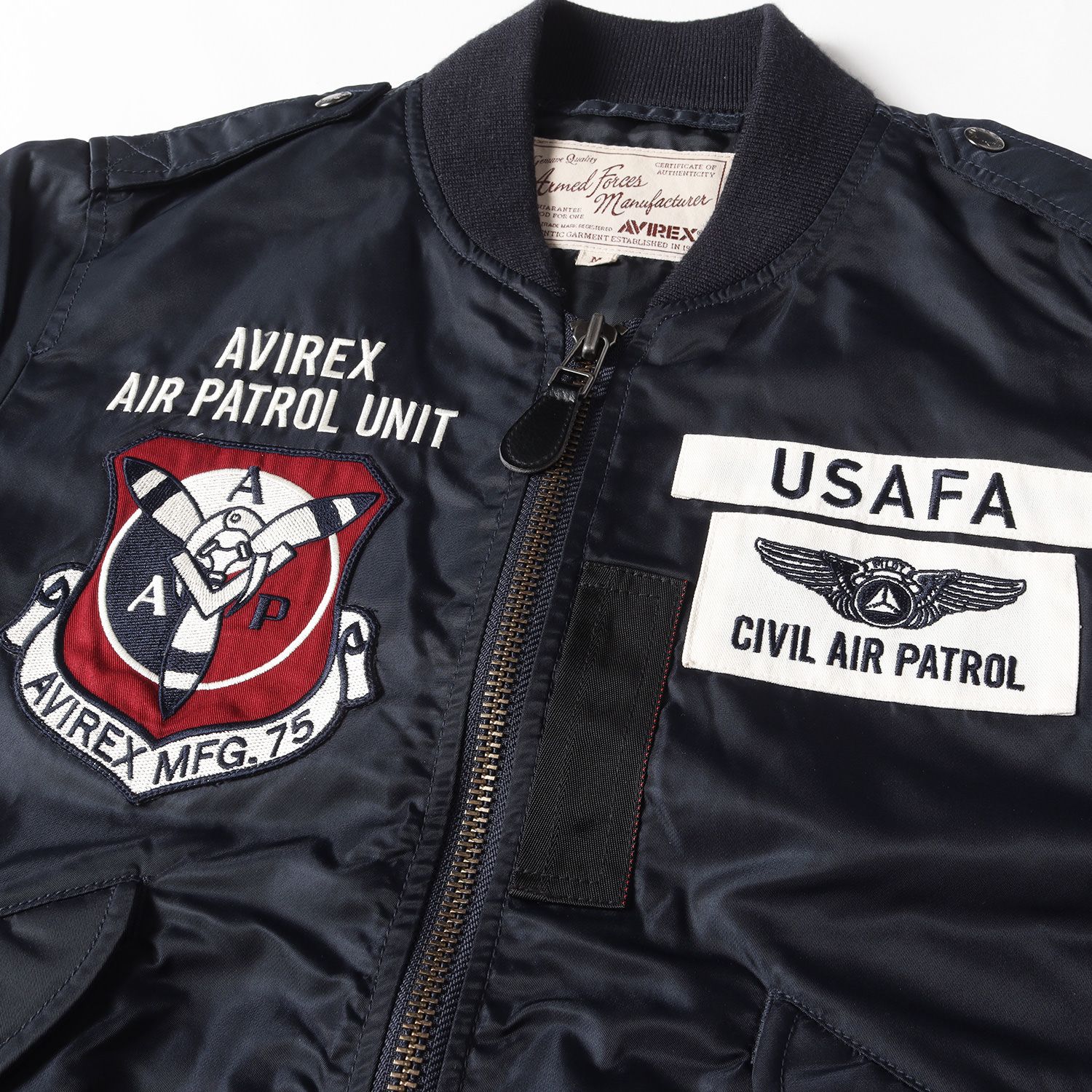 AVIREX U.S.A.F.A PATCHED - アウター