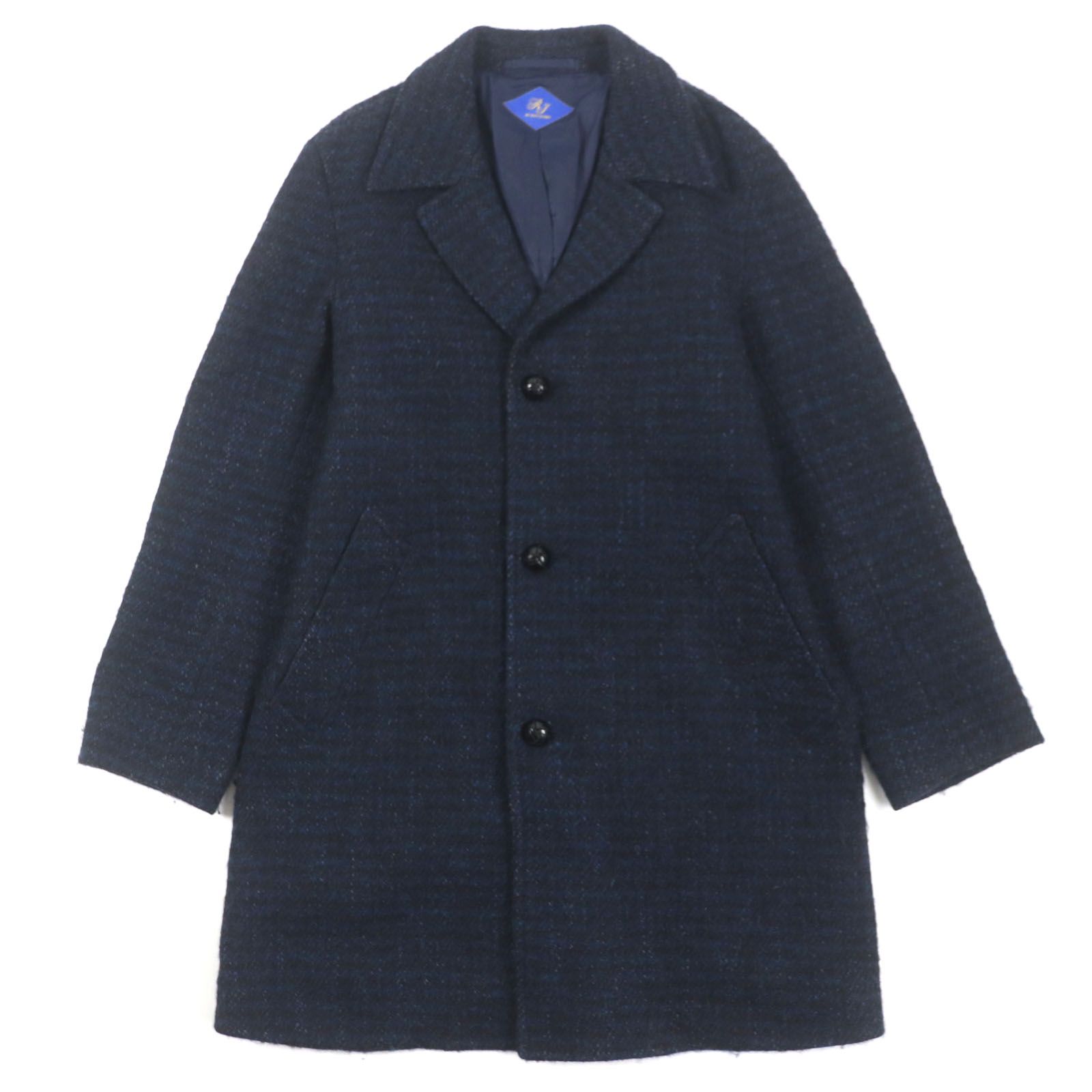 リングヂャケット　コート　アルパカ混 RING JACKET（リングヂャケット）ポロコート/ダブルブレスト