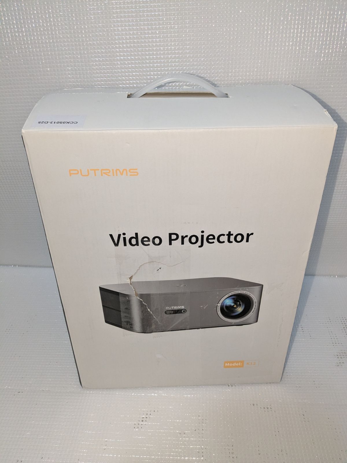 美品・外装キズあり】PUTRIMS K12 プロジェクター 美品・外装