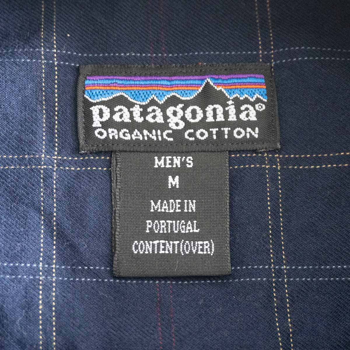 patagonia オーガニックコットン 半袖シャツ M ポルトガル製 00s/希少