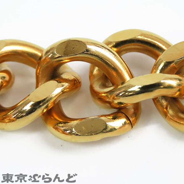 シャネル CHANEL ココマーク チェーンベルト ゴールド メタル