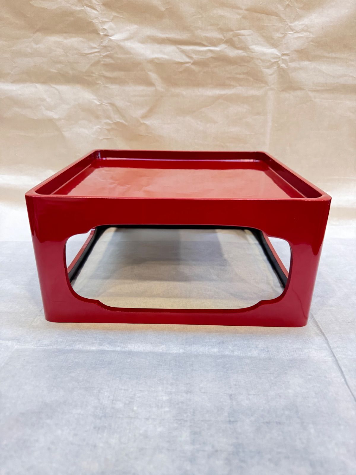 フラワースタッズ装飾 ブラック 6丁 本革シザーケース SCA-208/CKA