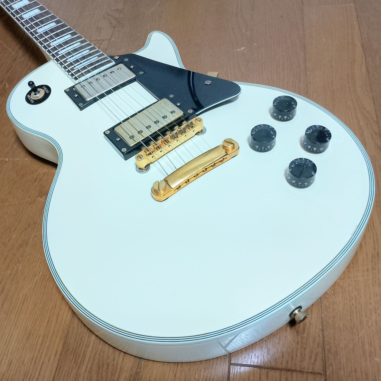 PhotoGenic LP-300C/WH LPカスタムタイプ エレキギター