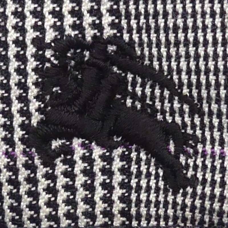 廃盤 バーバリーブラックレーベル パンツ W29 ノバチェック 黒 HN1942 BURBERRY BLACK LABEL バーバリーブラックレーベル ノバチェック