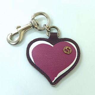 GUCCI グッチ インターロック ハート キーホルダー イタリア製 レディース GUCCI グッチ キーリング レディース インターロッキング ハート